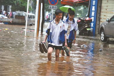 浙江省遭遇多轮强降雨 部分地区不同程度受灾