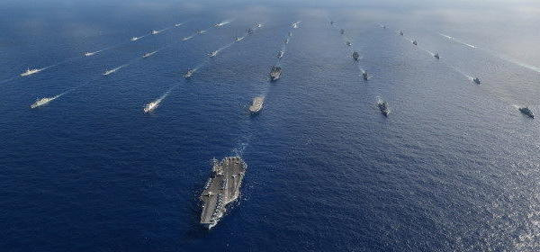 中国军舰环太军演 有意深化海军专业交流