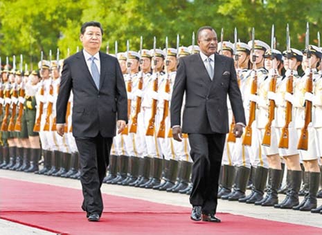 习近平同刚果总统举行会谈 全面深化两国各领域友好往来