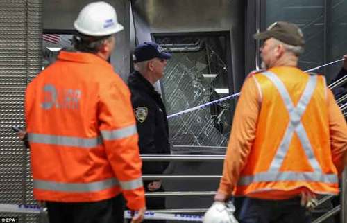 纽约列车出轨已造成103人受伤 官方:车速过快所致