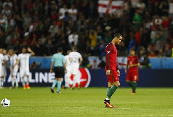 2016欧洲杯:葡萄牙1比1战平冰岛 C罗第127次为国征战
